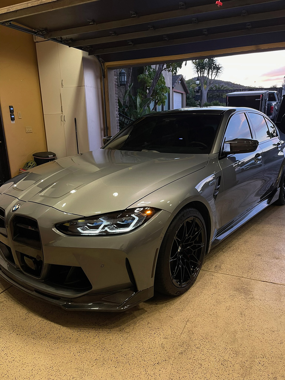 BMW M3 interior detailing service in the greater San Diego area